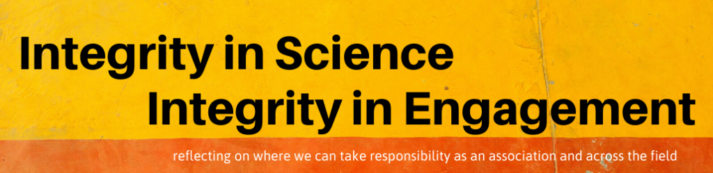 integrity in science, integrity in engagement