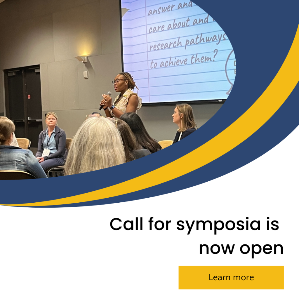 Call for symposia is now open. Learn more.