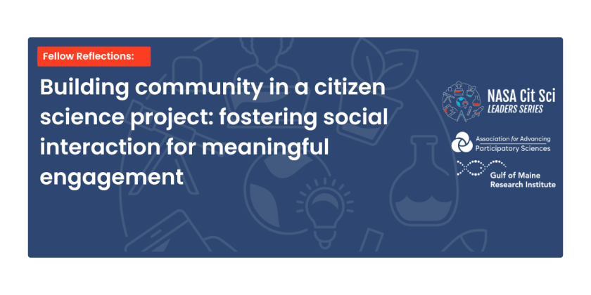 Building community in a citizen science project: fostering social interaction for meaningful engagement 