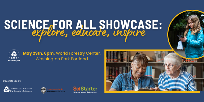 Science for All Showcase at CAPS 2025 Event Basics