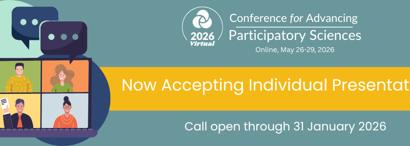 Call for Individual Presentations Now Open!