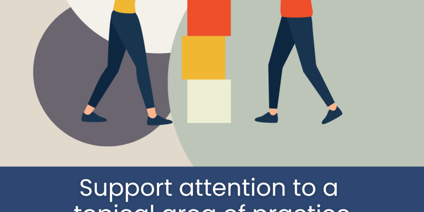 Support attention to a topical area of practice at CAPS 2026