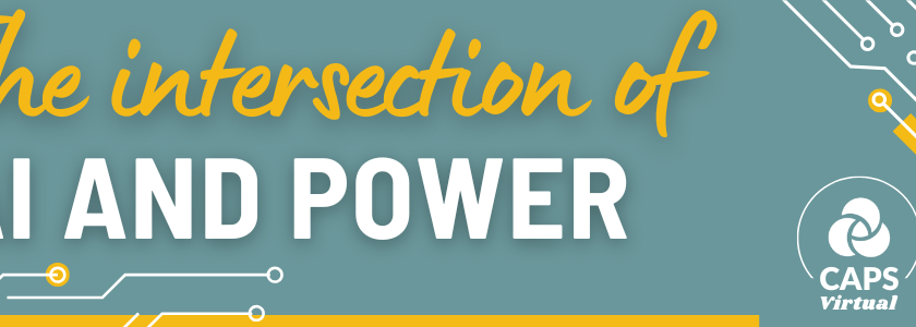 Curious about the intersection of AI and power in the participatory sciences?